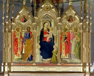 Madonna col Bambino e Santi da Bicci di Lorenzo